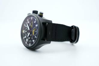 Thumbnail von IWC Fliegeruhr Chronograph Pilot Chronograph Edition Royal Maces 44,5mm - Black Ceramic - IW389107 2022