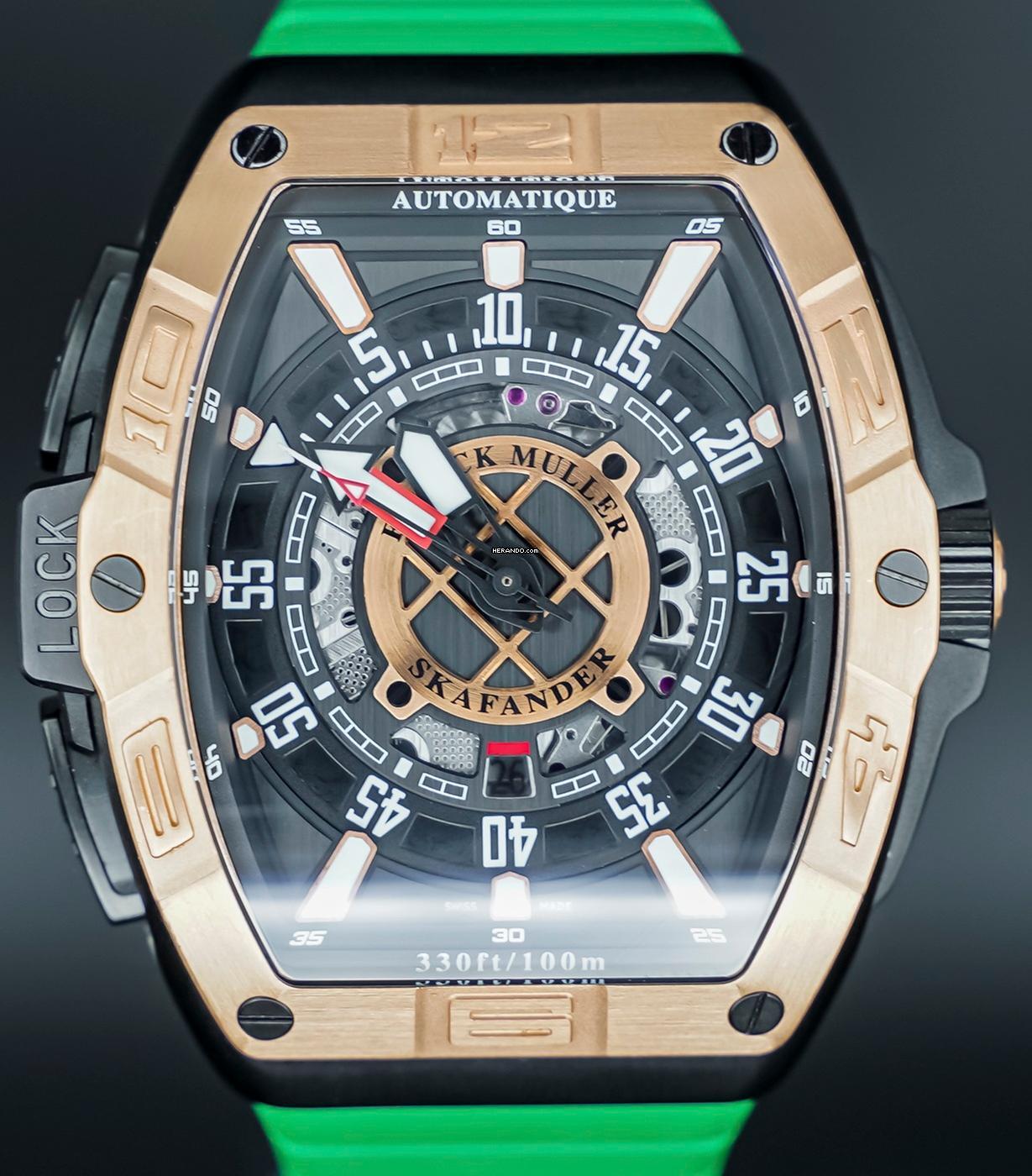 Franck Muller Skafander Titan/Rosegold