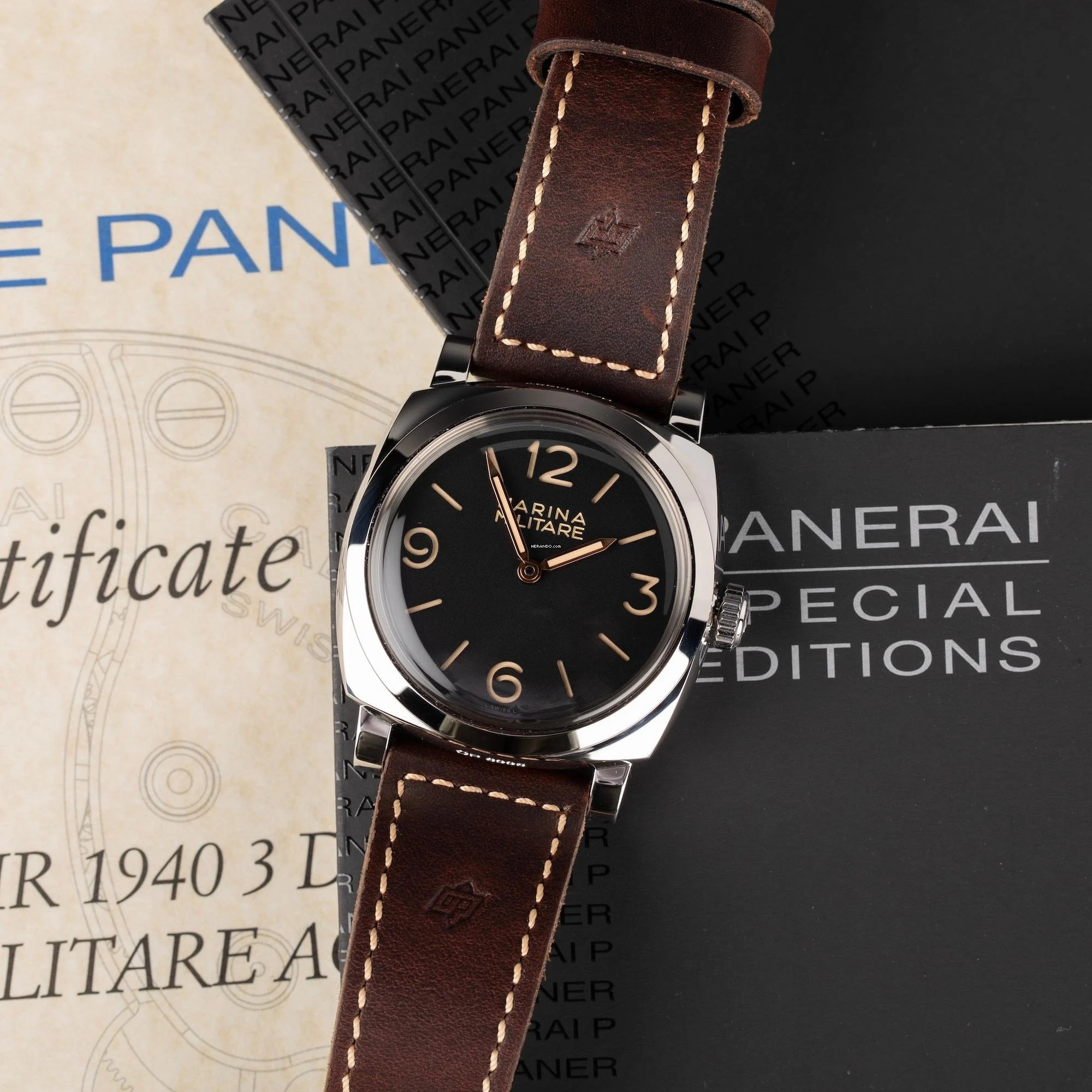Panerai Radiomir 1940 Marina Militare Radiomir 1940 Full Set Limited to 1000