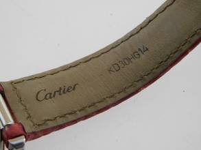 Thumbnail von Cartier Pasha Stahl Gold Automatik 36 mm Herrenuhr mit Krokoband mit original Faltschließe mit original Cartier Band und Schließe