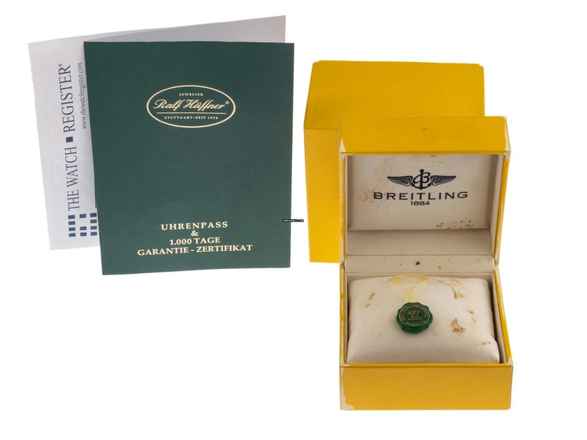  Breitling Colt Chronograph Blue Ref.A73380 2006 Box sehr gut Vintage Colt Blue Faltschließe 