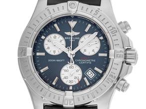 Thumbnail von Breitling Colt Chronograph Blue Ref.A73380 2006 Box sehr gut Vintage Colt Blue Faltschließe