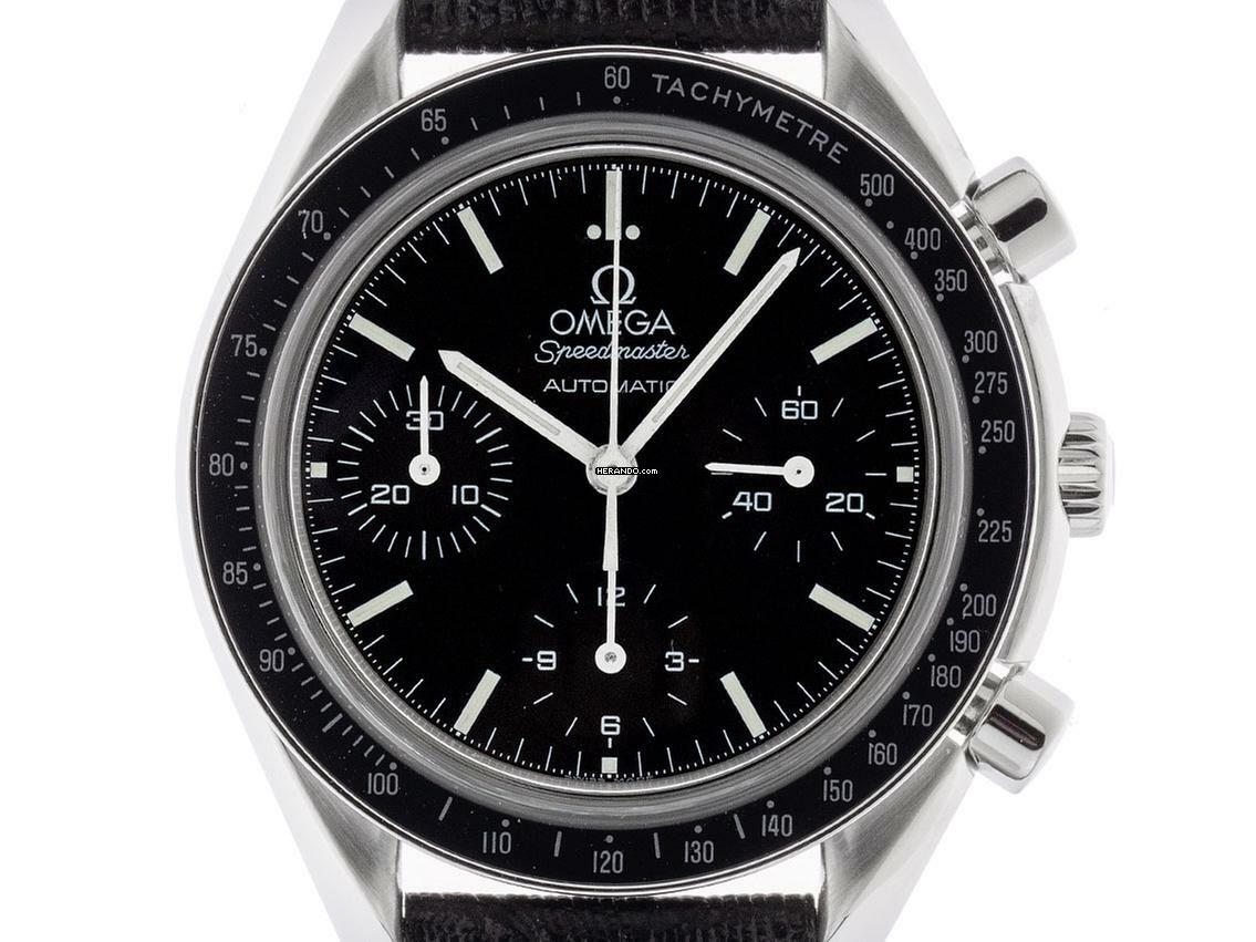 Omega Speedmaster Reduced Ref.175.0042 1998 Box&Beschreibung sehr gut Vintage Speedmaster Reduced