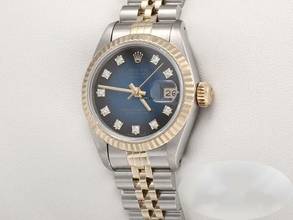Thumbnail von Rolex Lady-Datejust Edelstahl Gelbgold 750 Diamanten Automatik Gold Stahl Damen Stainless Steel 18kt Yellow Gold Jubilé-band Chronometer Oyster