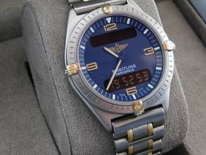 Thumbnail von Breitling Aerospace Titan Gold 40mm Herrenuhr , volles Band alle Glieder