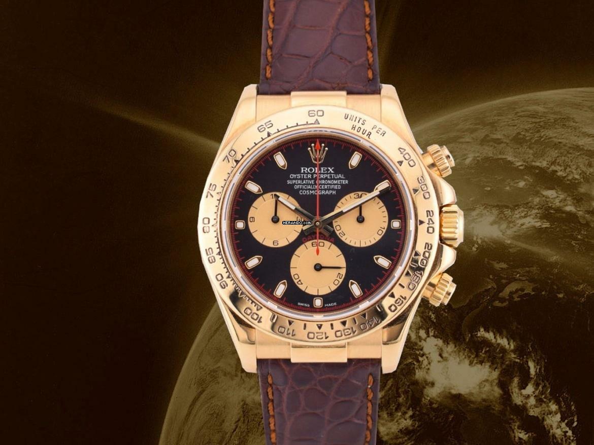Rolex Daytona Cosmograph Daytona 116518 Paul Newman - Like New 2003