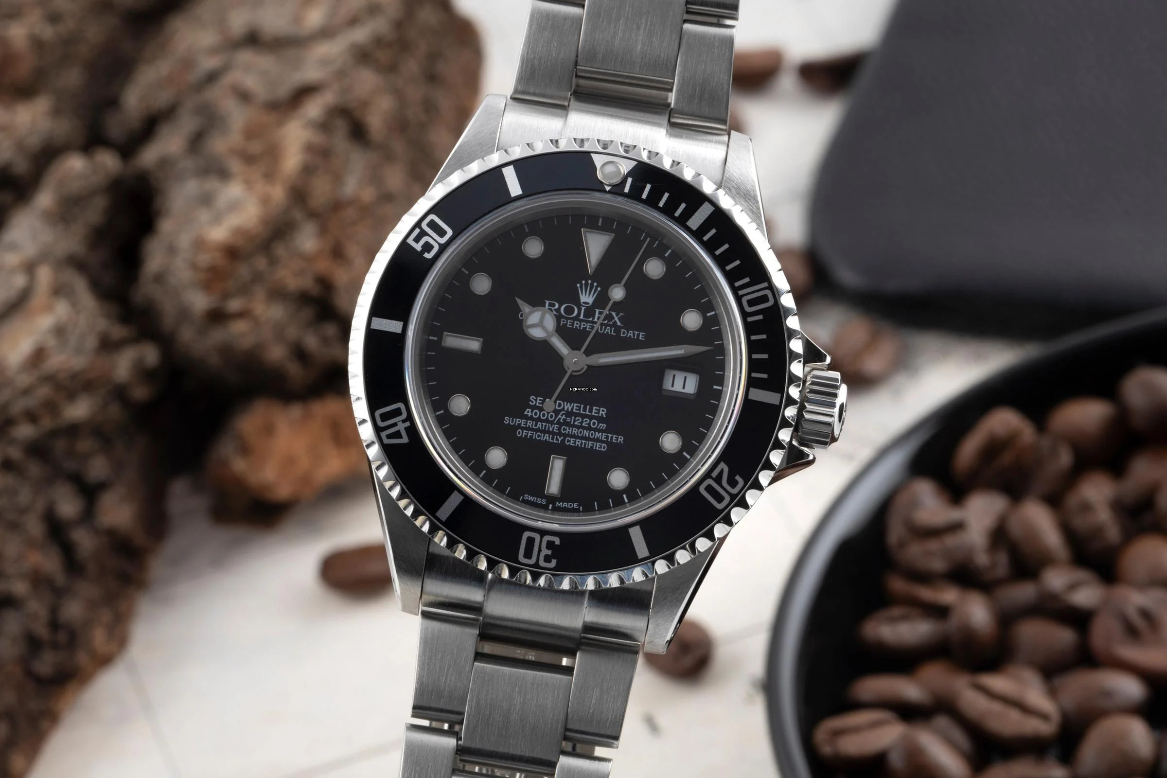Rolex Sea-Dweller 4000 Oyster Edelstahl Automatik Herrenuhr Ref. 16600 P-Serie