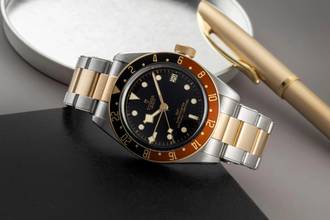 Thumbnail von Tudor Black Bay GMT Stahl / Gold Automatik Herrenuhr M79833MN B&P 2022