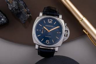 Thumbnail von Panerai Luminor Due Blue Automatik Titan Herrenuhr Ref. PAM00927