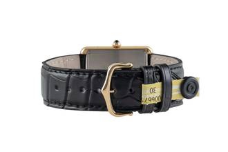 Thumbnail von Cartier Tank Solo 18k (0,750) Gold Quarz Herrenuhr Ref. W1018855 B&P 2024