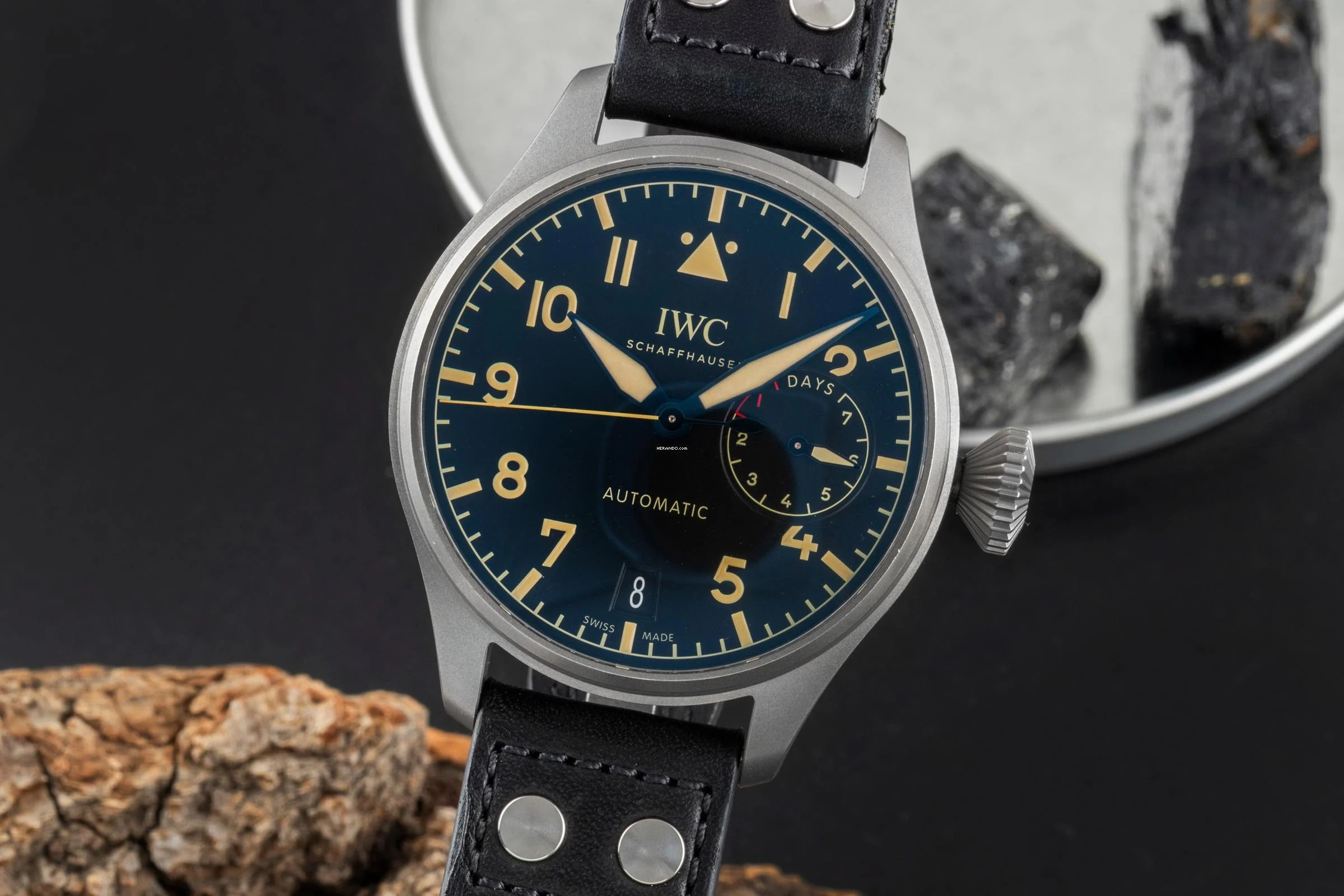 IWC Große Fliegeruhr Big Pilot Titan Automatik Herrenuhr Ref. IW501004 Box & Papiere 2021