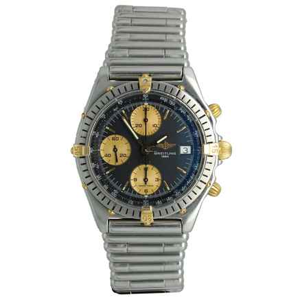  Breitling Chronomat Black Dial Ref 81950 - Rouleaux Bracelet 