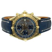 Thumbnail von Breitling Chronomat 18K.Yellow Gold Ref.K13048 Full Set Like New Unique Piece