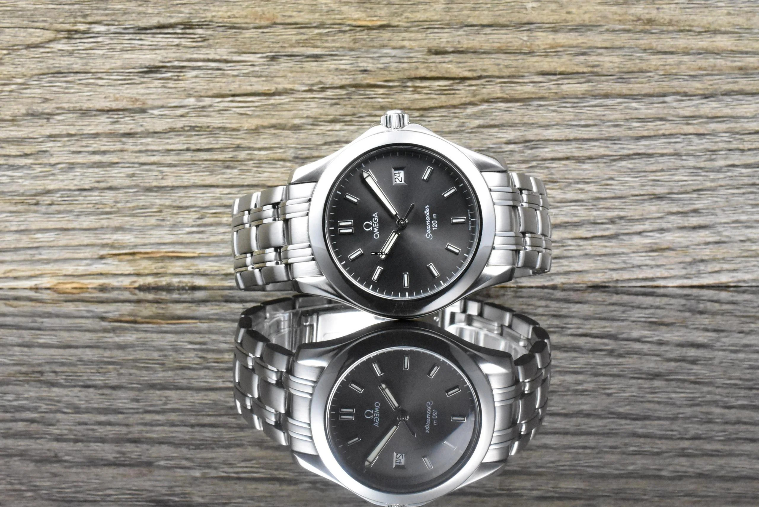 Omega Seamaster 120 M Quarz NICE GRAY DIAL 2511.81.00 Vintage