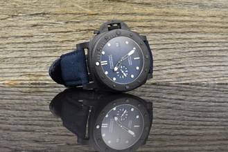 Thumbnail von Panerai Submersible Quarantaquattro Carbotech Blu Abisso PAM01232 ungetragen - 2025