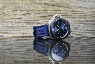 Thumbnail von Panerai Luminor GMT Automatic Navy Blue - Carbon & Titanium - Neuwertig & Automatik B&P