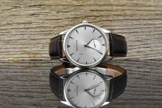  Jaeger-LeCoultre Master Grande Ultra Thin Q1358420 / 174.8.90.S Stahl - B&P 2015 