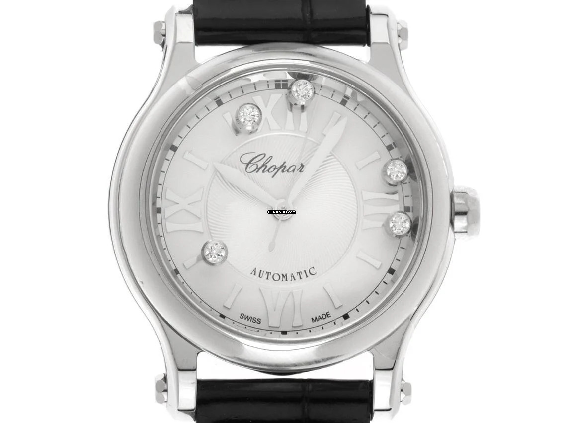 Chopard Happy Sport Diamanten Ref.278573-3011 2026 Full Set Ungetragen Happy Sport Diamanten