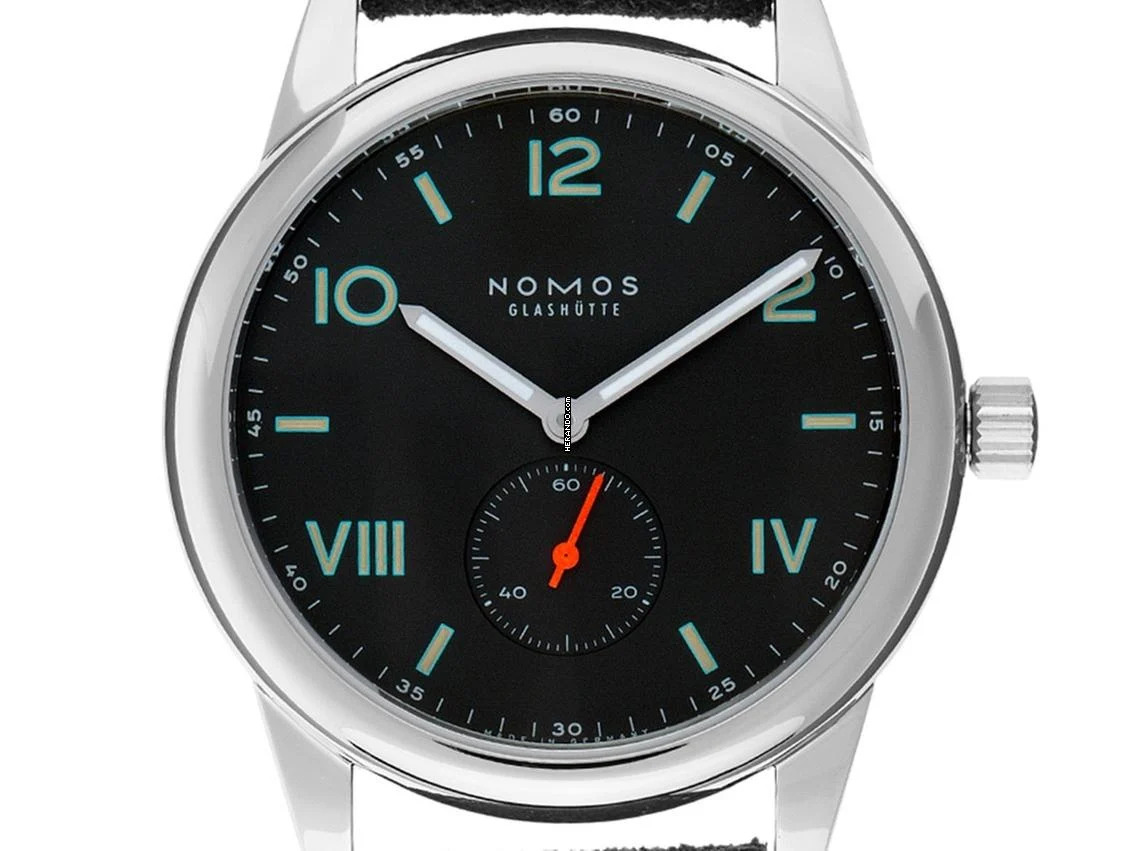 NOMOS Club Campus Glashütte Club Campus Ref.736 2026 Full Set Neu Club Campus 38 Nacht