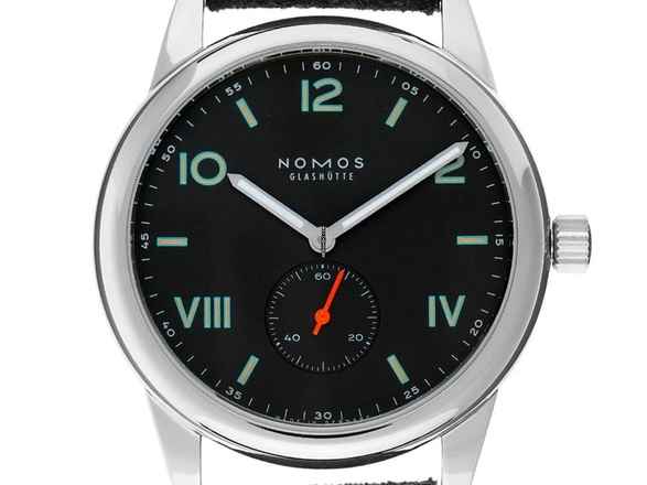  NOMOS Club Campus Glashütte Club Campus Ref.736 2026 Full Set Neu Club Campus 38 Nacht 