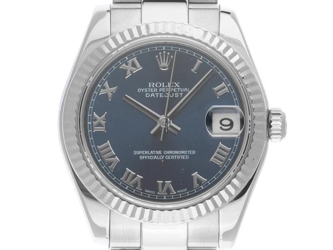 Rolex Datejust 31 Medium Ref.178274 2006 Box&Beschreibung wie Neu Vintage Datejust Medium Stahl 18kt Weißgold