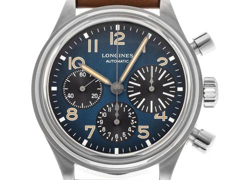  Longines Avigation Bigeye Ref.L2.816.1.93.2 Full Set Ungetragen Avigation Bigeye 
