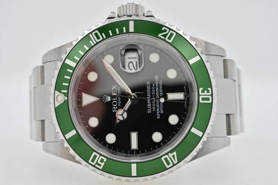  Rolex Submariner Date 50th 16610LV Full Set LC170 