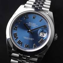Thumbnail von Rolex Datejust 41 Steel Jubilee Azzurro Blue Roman Dial 99,9% NEW
