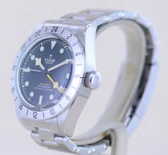 Thumbnail von Tudor Black Bay Pro GMT black Top Date B+P Diver Stahlband NOS
