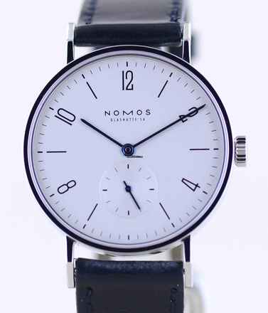  NOMOS Tangente 35 Expo 2000 kleine Sekunde Silver Dial Sondermodell 