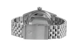 Thumbnail von Rolex Datejust 36 Black Dial Edelstahl Automatik Herrenuhr Ref. 16030 Vintage