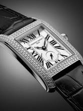 Thumbnail von Frederique Constant FC-235S2D6 Damenuhr Klassik Karree 158 Diamanten 25mm 3ATM
