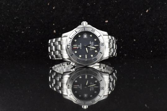  Omega Seamaster Diver 300 M Quarz 36MM Spezial Edition 2260.50 VERY RARE Gray Dail 