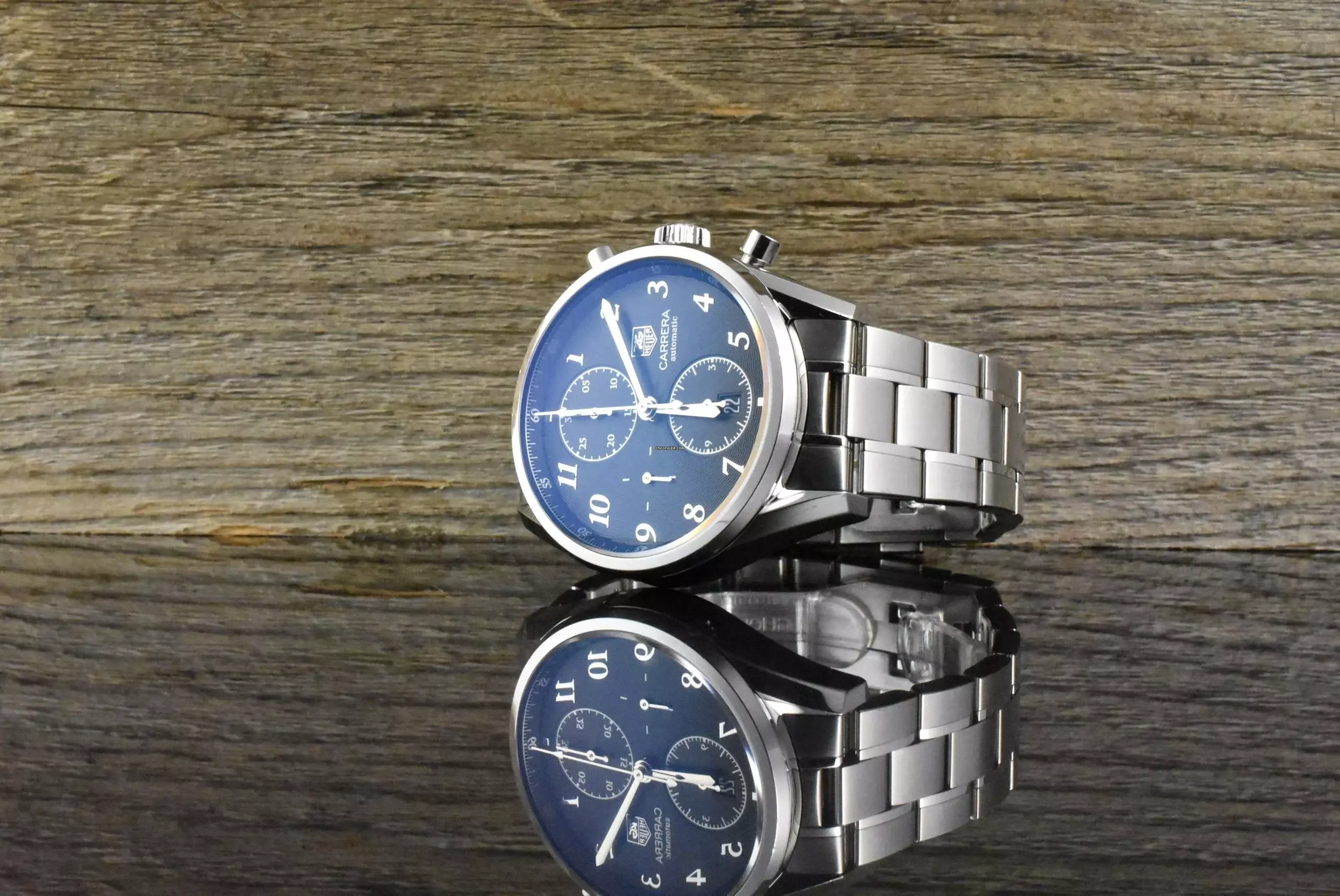 TAG Heuer Carrera Calibre 16 Heritage 41MM Automatic Black Dial - B&P