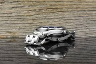 Thumbnail von Omega Seamaster Diver 300 M GMT Co Axial Blue Wave Dial 2535.80 B&P