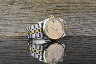 Thumbnail von Tudor Prince Date Day 76213 Automatik Stahl / Gold - Linen Dial - Zertifikat