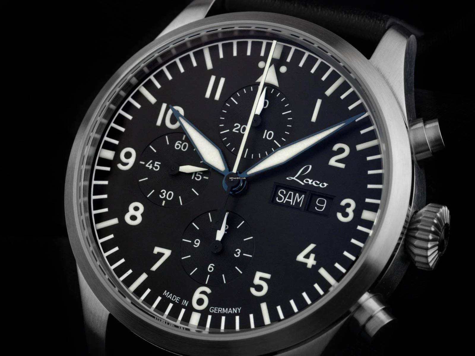 Laco Kiel Kiel.2 Schwarz Ref.862148 Full Set Neu Kiel.2 Schwarz