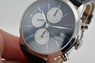 Thumbnail von Baume & Mercier Classima Chronograph Limited Edition Blue Dial M0A10373