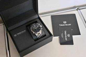 Thumbnail von TAG Heuer Carrera 02 Chronograph CBN2010.BA0642 Black Dial