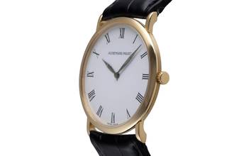 Thumbnail von Audemars Piguet Classique 18k (0,750) Gold Gelbgold Handaufzug Herrenuhr Box