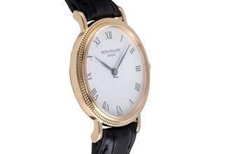 Thumbnail von Patek Philippe Calatrava 18K (0,750) Gold Damenuhr Ref. 4819 Klassiker