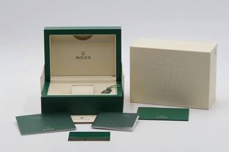 Thumbnail von Rolex Datejust 41 Blue Azzuro Roman Dial Stahl Automatik Ref. 126300 B&P 2022