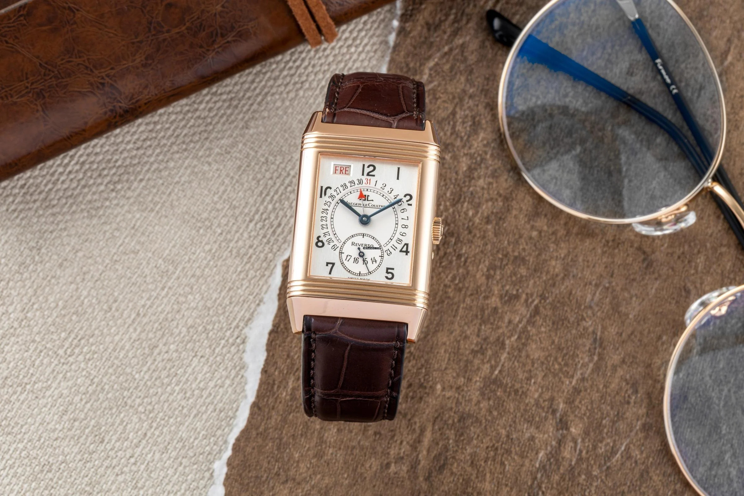 Jaeger-LeCoultre Reverso Grande Taille 18K (0,750) Rotgold Ref. 270.2.36 Q273242A