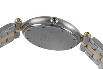 Thumbnail von Cartier Cougar Panthere Ronde 2 Row Lady Stahl / Gold Damenuhr Ref. 183964 Klassiker