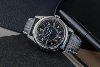 Thumbnail von Patek Philippe Calatrava 18k Weissgold Automatik Ref. 6007G-011 B&P