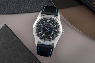 Thumbnail von Patek Philippe Calatrava 18k Weissgold Automatik Ref. 6007G-011 B&P