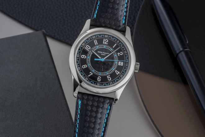  Patek Philippe Calatrava 18k Weissgold Automatik Ref. 6007G-011 B&P 