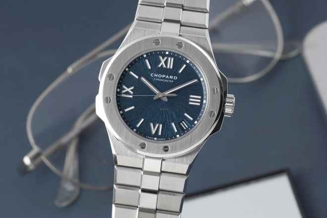  Chopard Alpine Eagle 41 Stahl Automatik Ref. 298600-3001 B&P 2019 