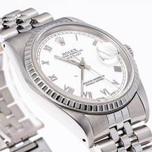 Thumbnail von Rolex Datejust 36 White – 16220 – like NEW – 11/1990 Full Set