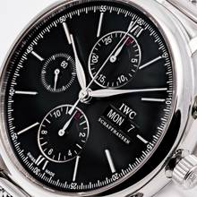 Thumbnail von IWC Portofino Chronograph 42 Black – IW391010 – like NEW – 12/2017 Full Set